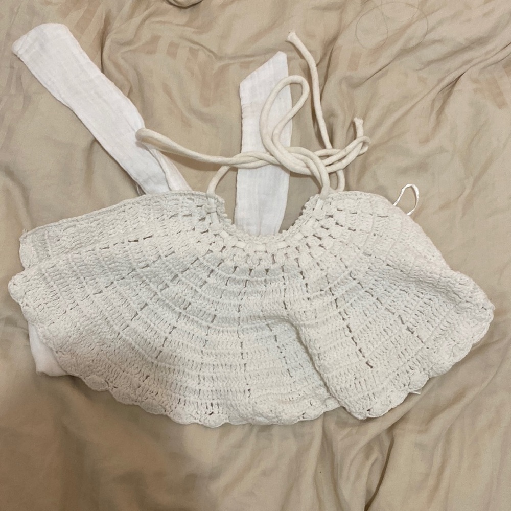 Crochet top from free people